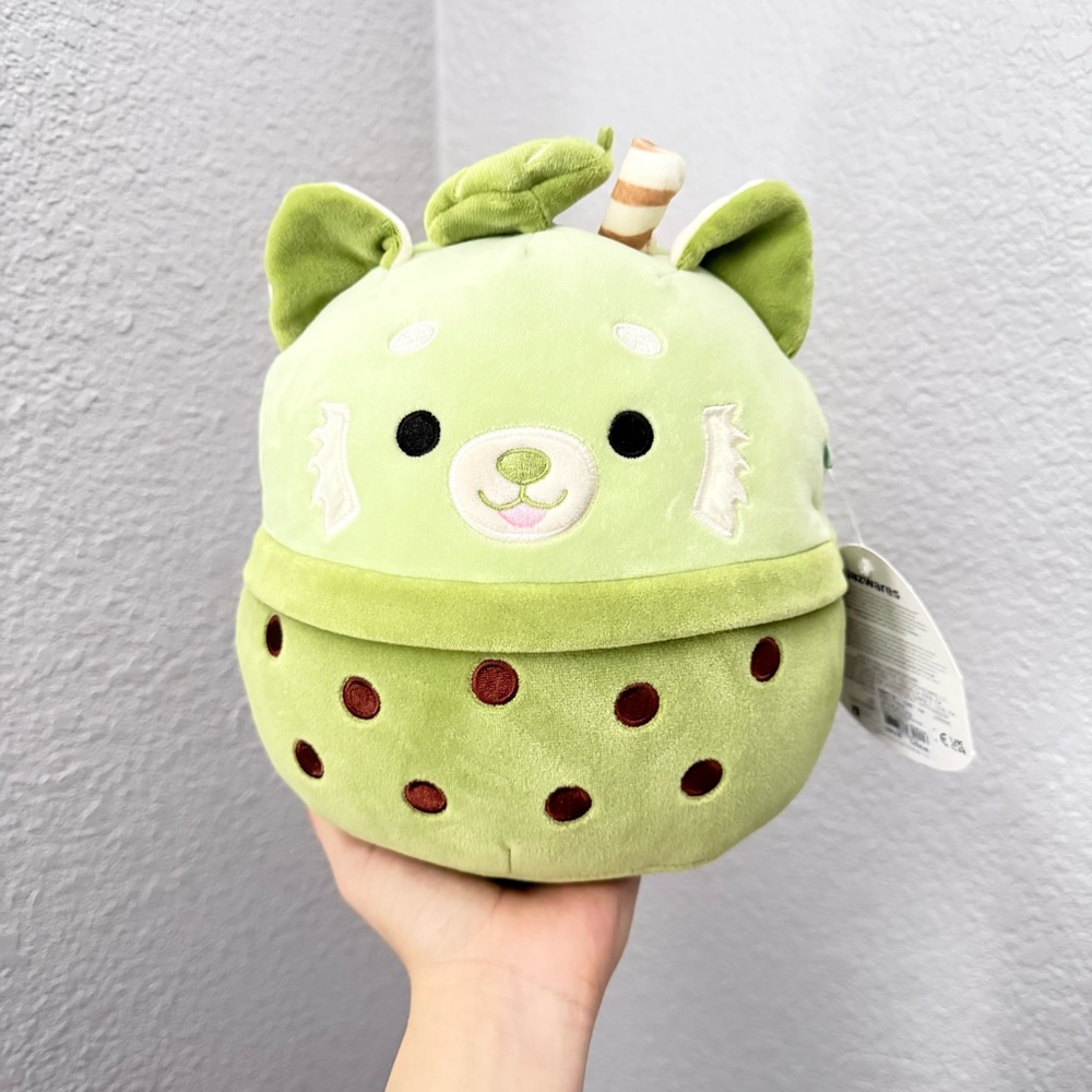 8” Eitan The Boba Red Panda Squishmallows NWT